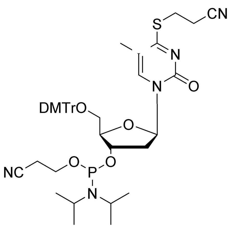 4-Thio-dT CE-Phosphoramidite, BULK (g), Glass Screw-Top